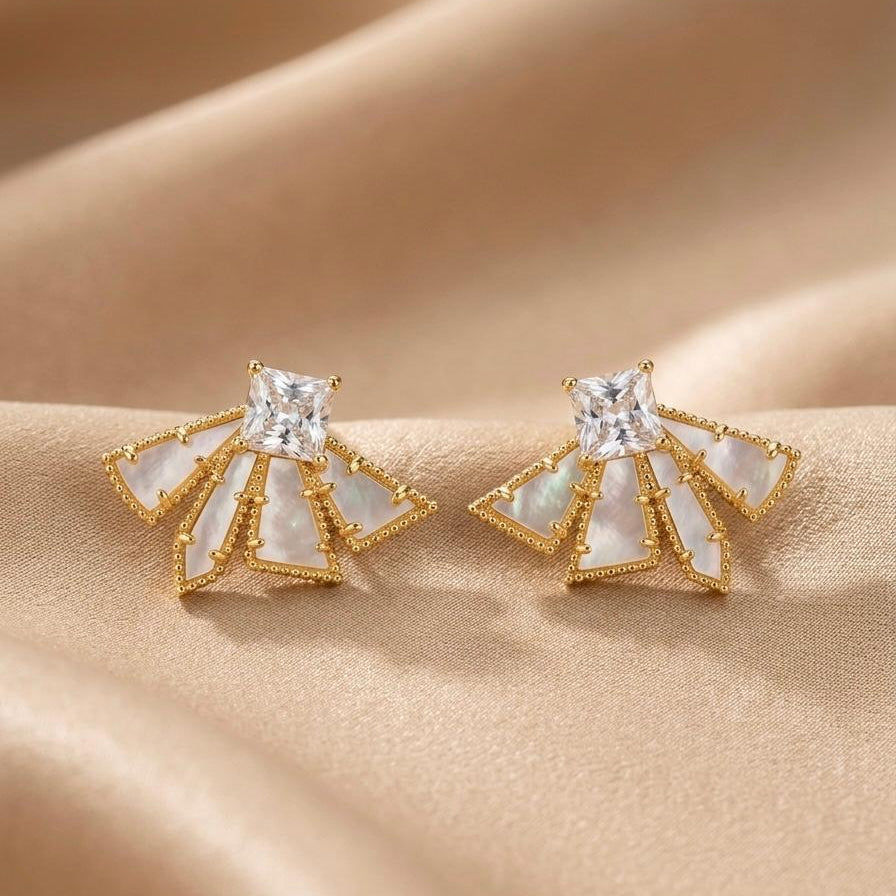 Pierre de lune - Earrings