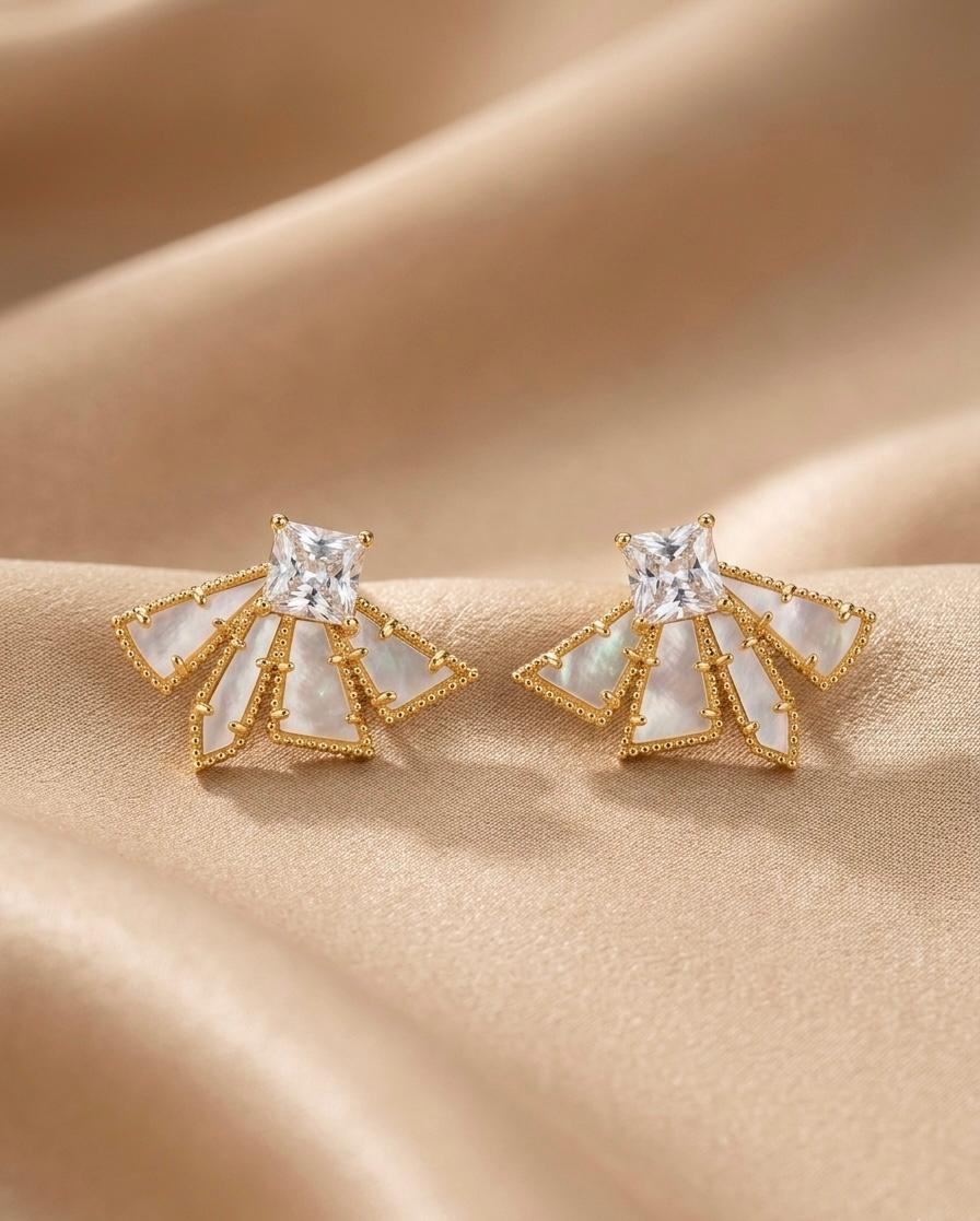 Pierre de lune - Earrings