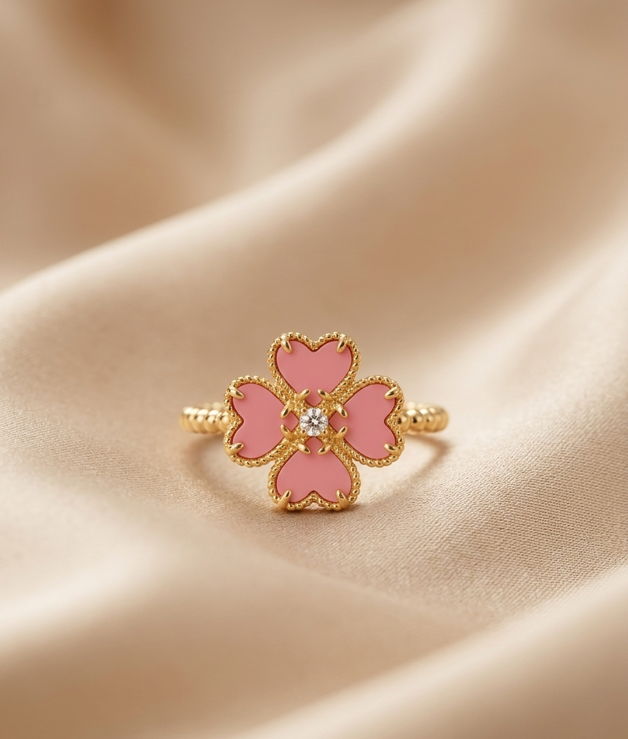 Signature Ring - Pink