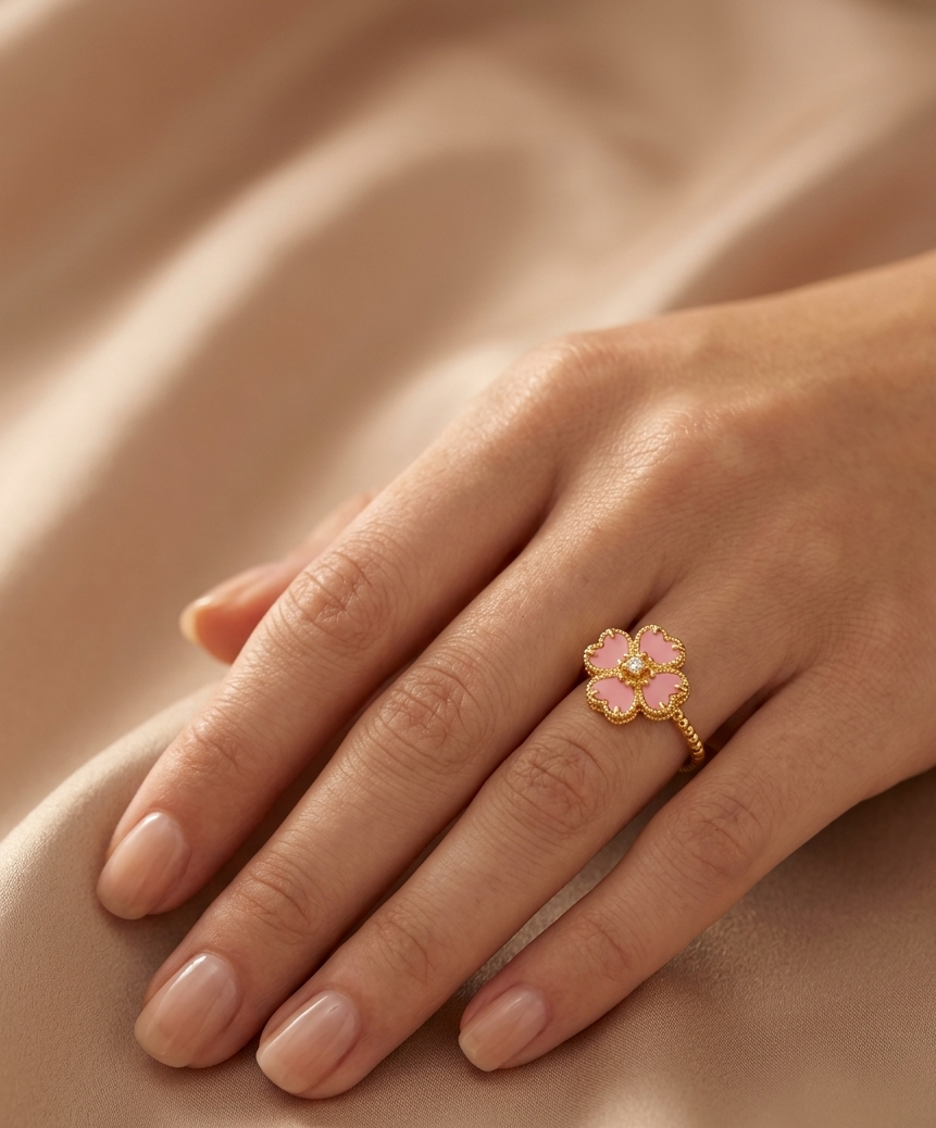Signature Ring - Pink