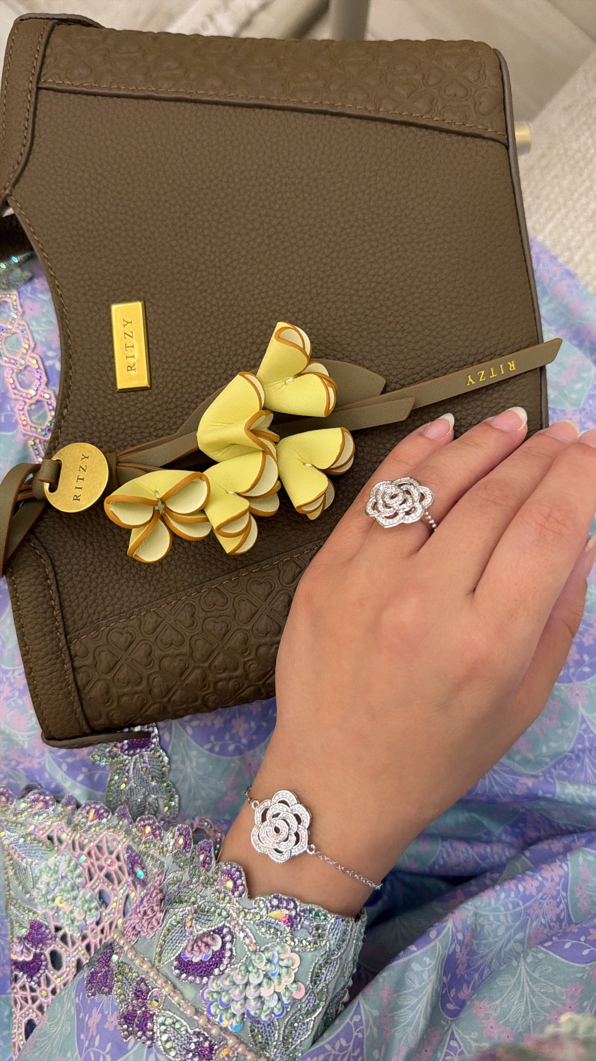 Ritzy Small Tote Bag