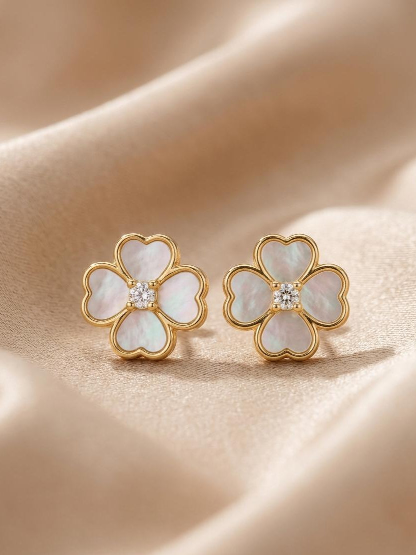 Flower of Pearl Earrings