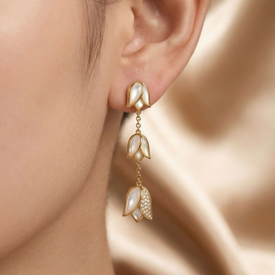 The Love –  Long Earrings