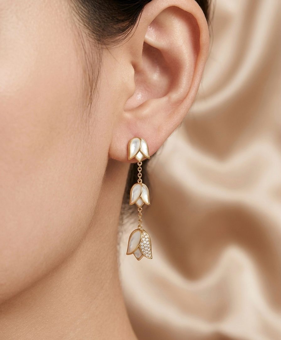 The Love –  Long Earrings