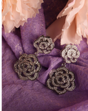 Silver Jory Double Earrings