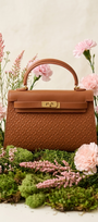 Ritzy Mini Lock Bag - Camel