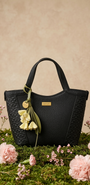 Ritzy Small Tote Bag - black