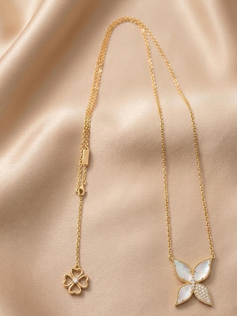 Papillon- Long Necklace