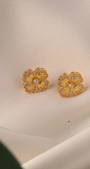 Golden Flora Earrings