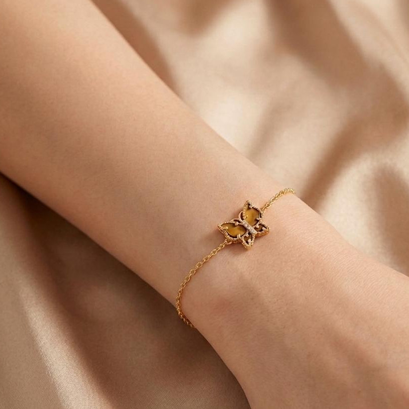 Julia Bracelet - Tiger Eye