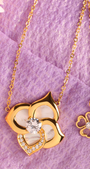 Pearl Rosa - long necklace