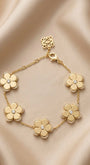 Lora 5 flowers bracelet