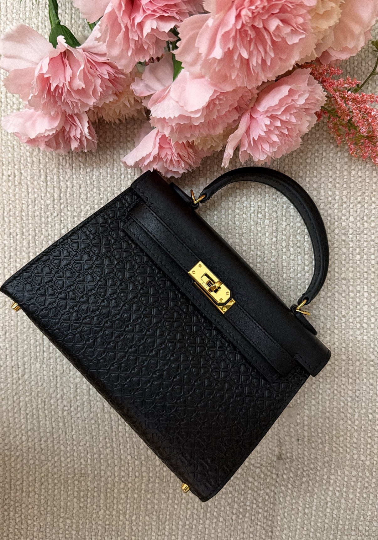 Ritzy Lock Bag - Black