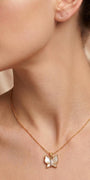 Julia Short Necklace - Pearl