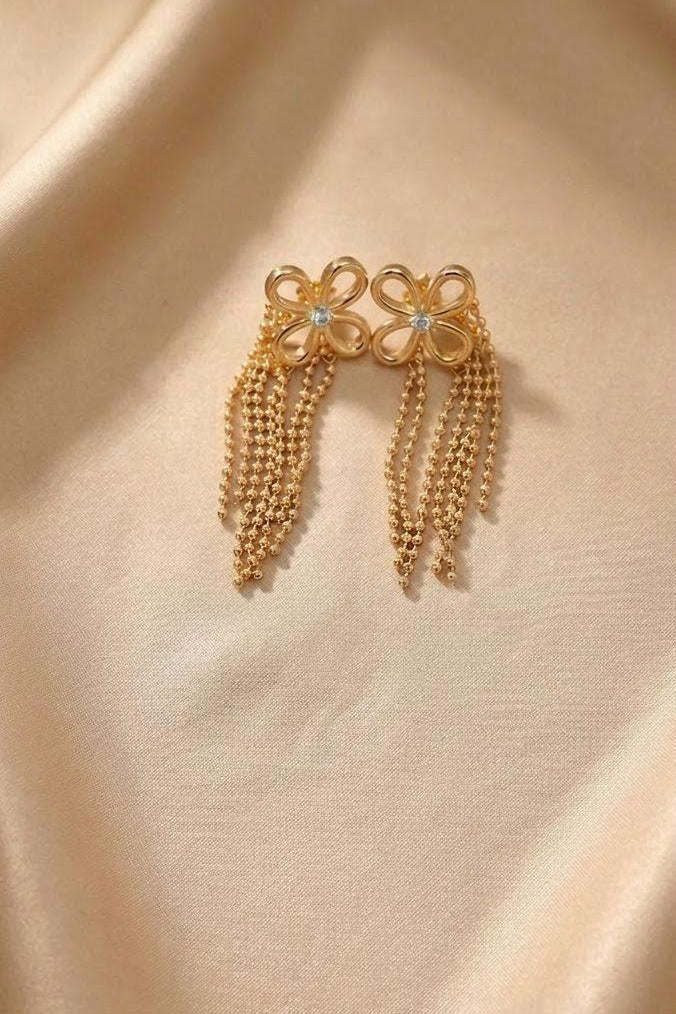 Golden Bloom Earrings