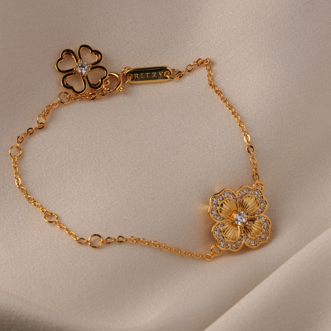 Golden Flora Bracelet