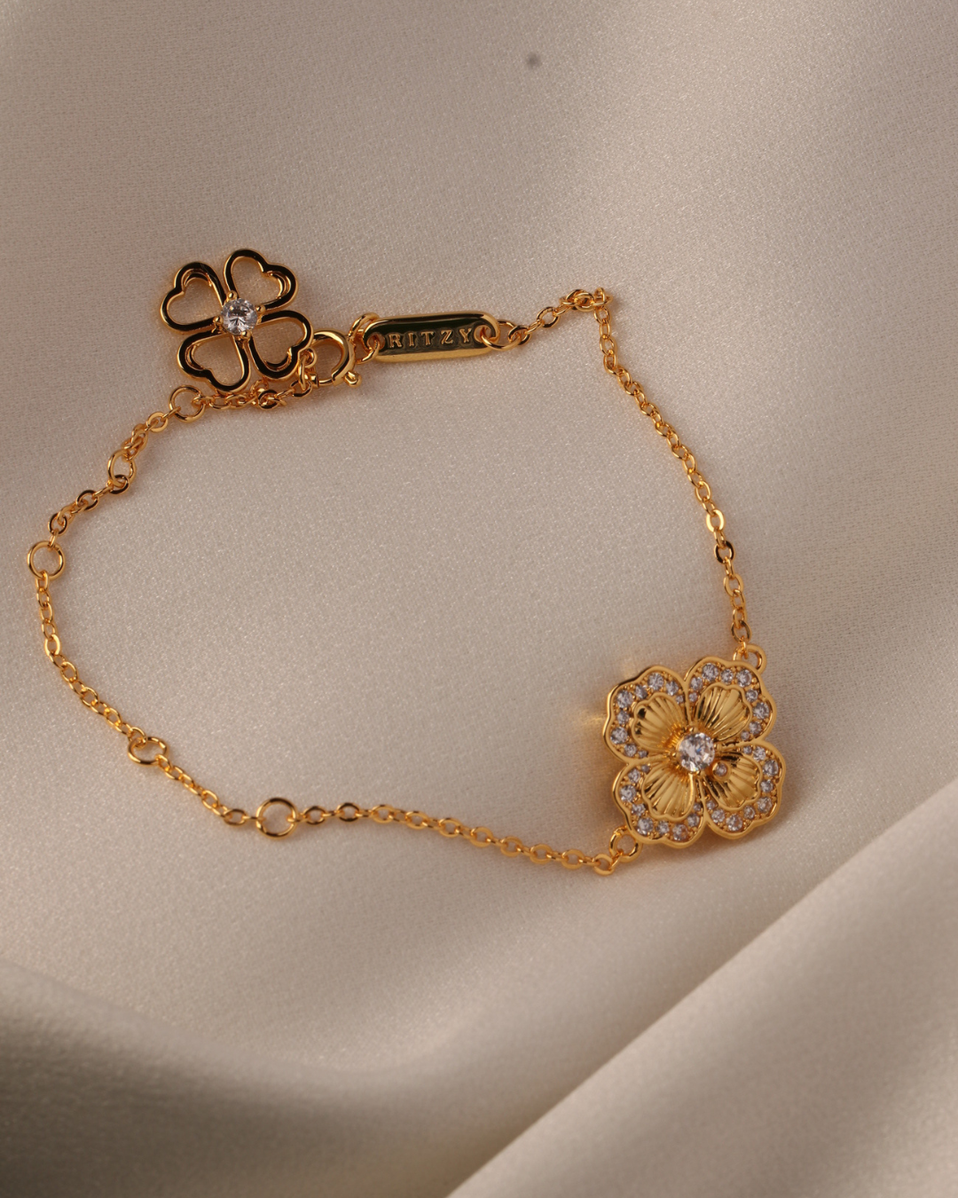 Golden Flora Bracelet