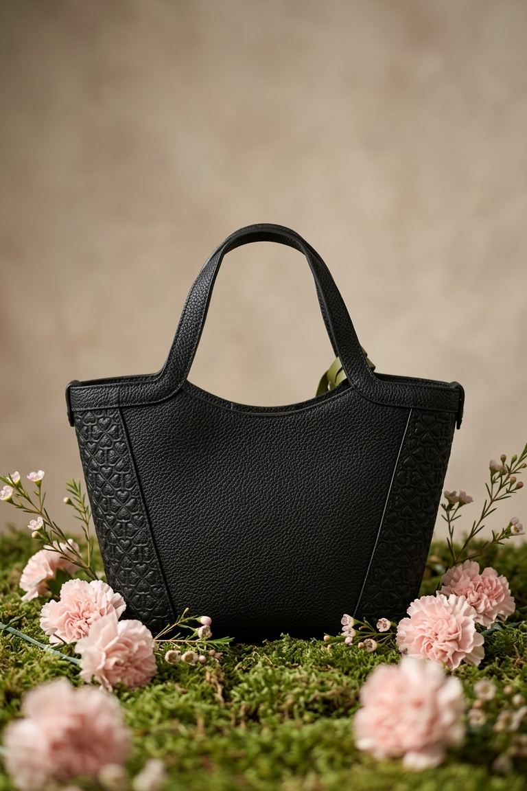 Ritzy Small Tote Bag - black