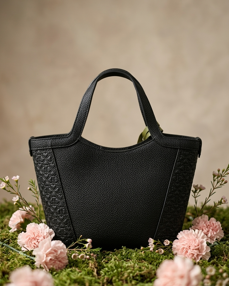 Ritzy Small Tote Bag - black