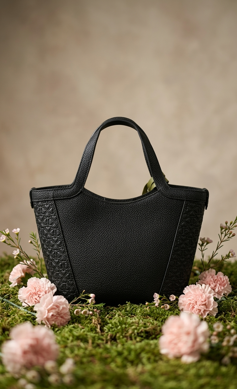 Ritzy Small Tote Bag - black