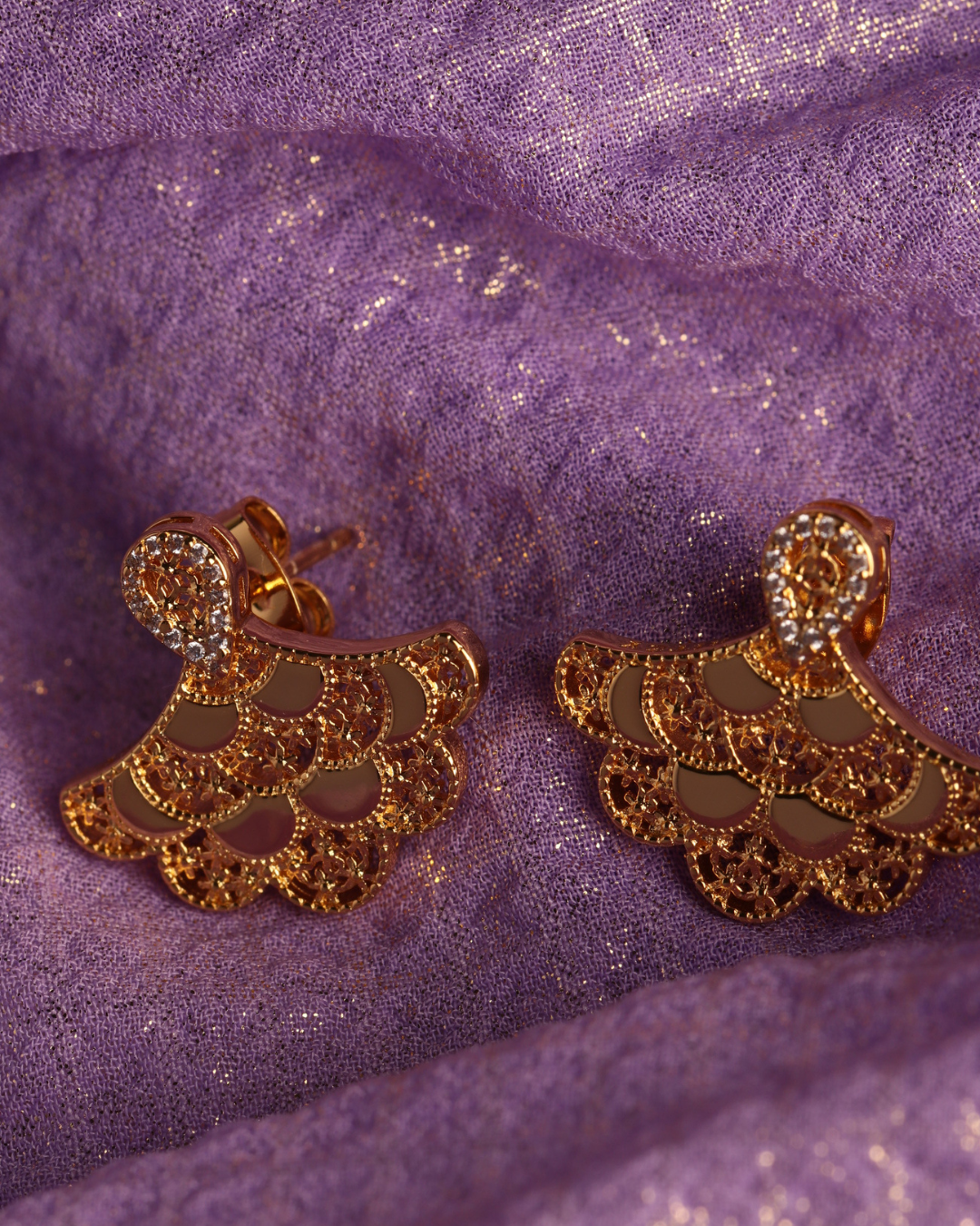 Golden Dana Earrings