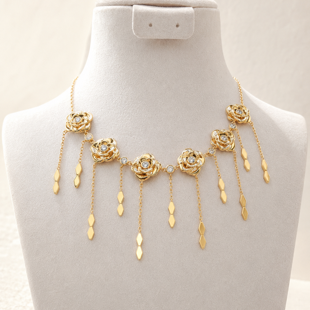 Shahad 6-Rose Choker