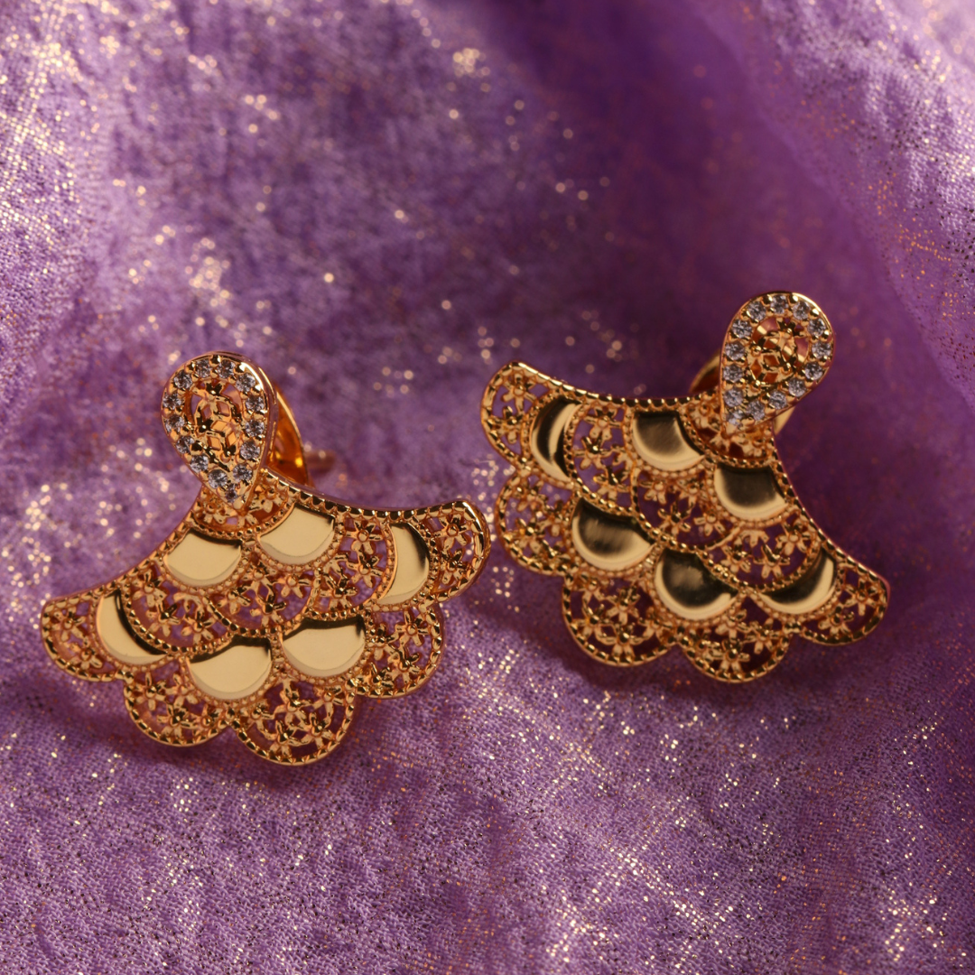 Golden Dana Earrings