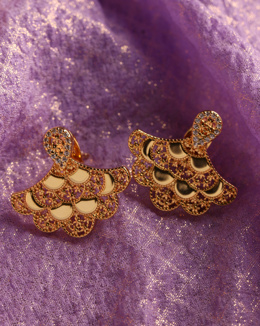 Golden Dana Earrings