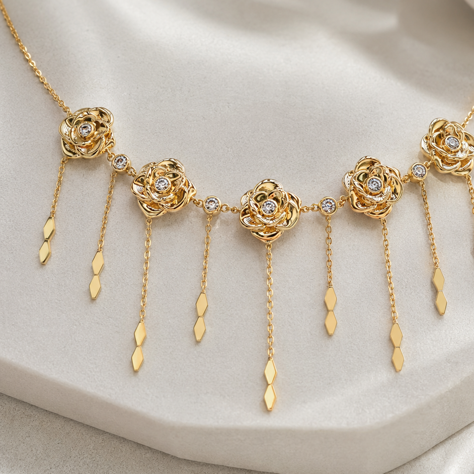 Shahad 6-Rose Choker