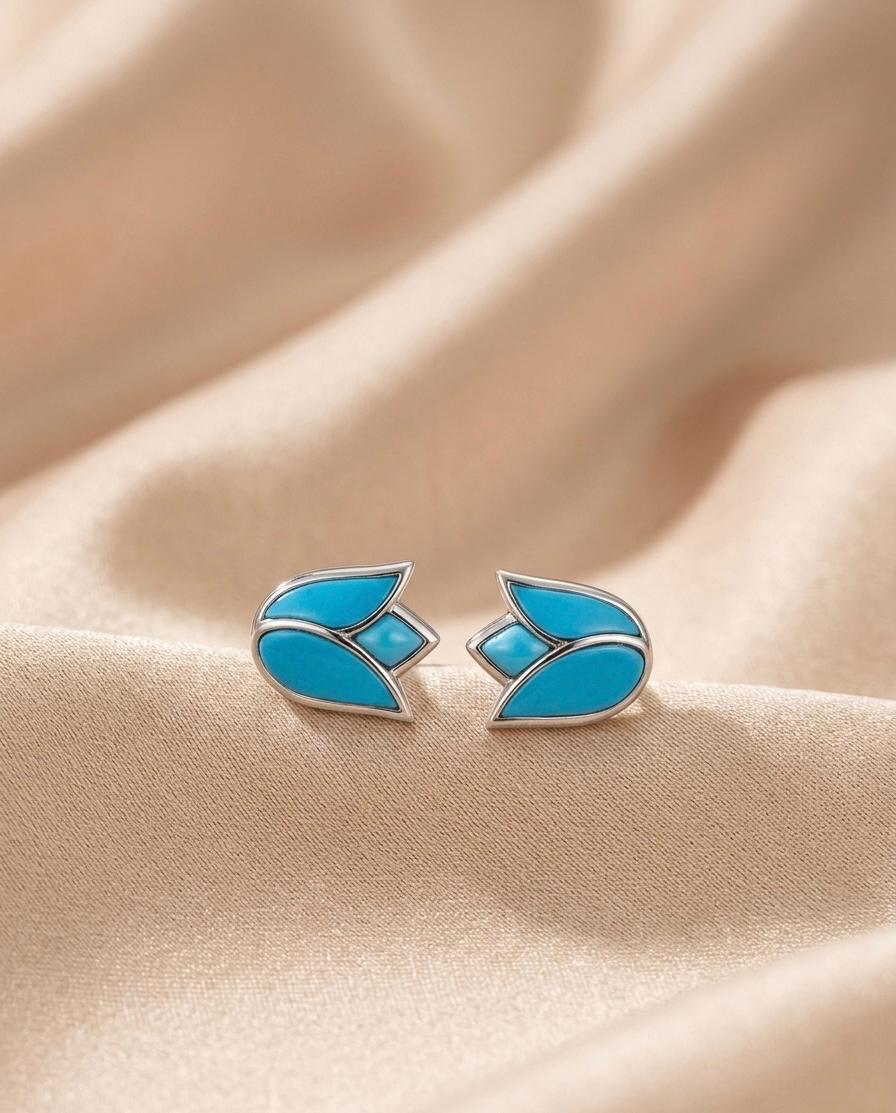 The Love – 925 Silver/ Rhodium–Earrings