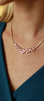 Glow Tennis flora necklace