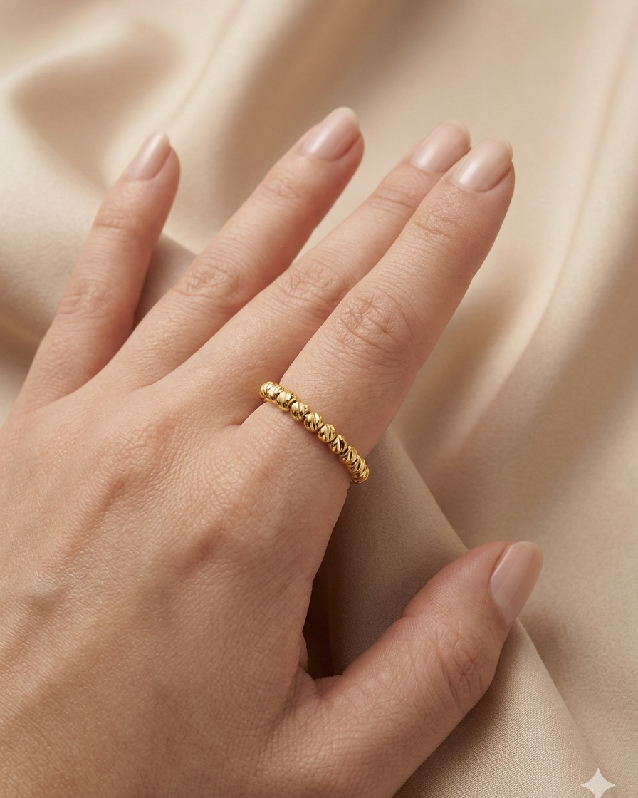 Golden Lulu Ring