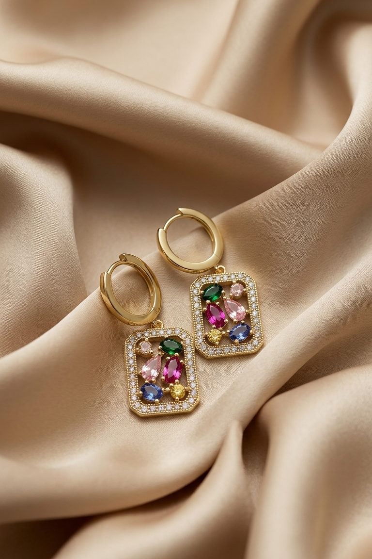 Diamond Glow - Earrings ( Limited Designs)