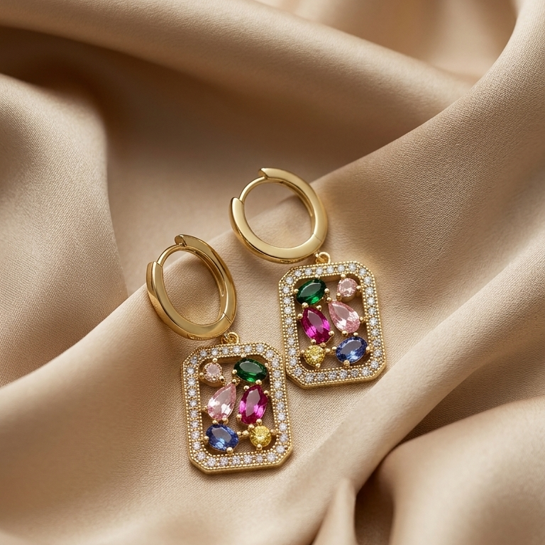 Diamond Glow - Earrings ( Limited Designs)