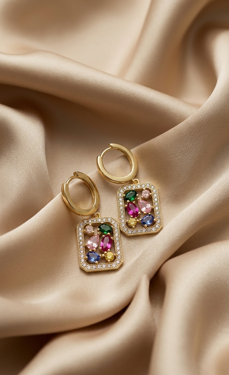 Diamond Glow - Earrings ( Limited Designs)