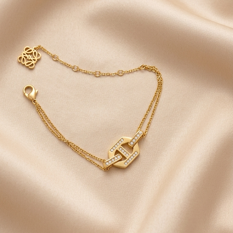 Golden Links - 1 Link Bracelet
