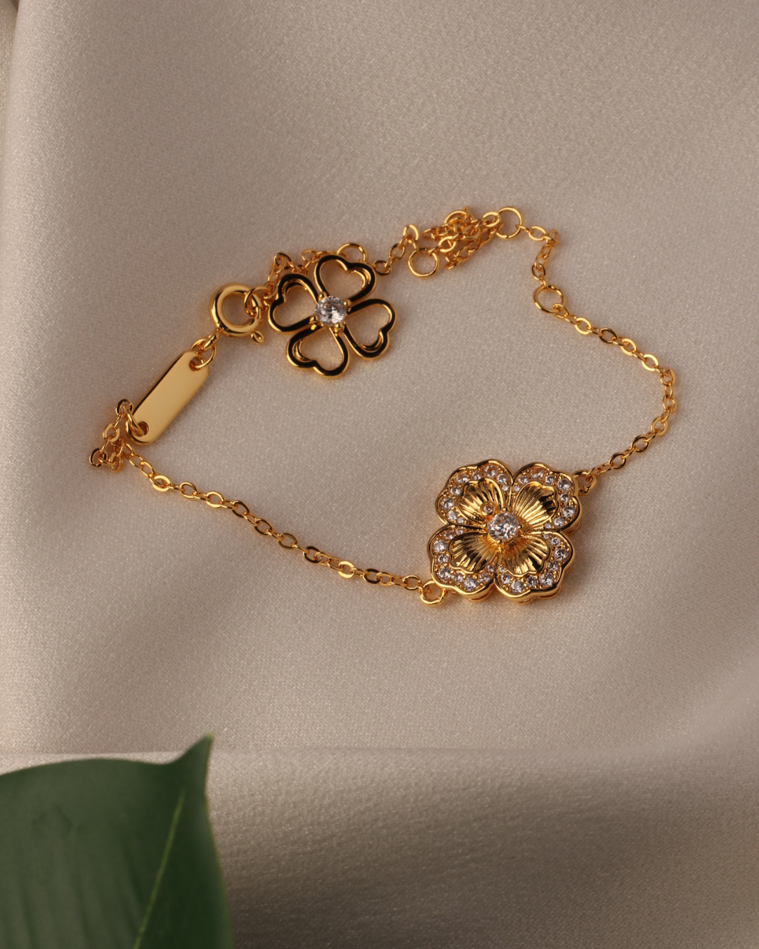 Golden Flora Bracelet