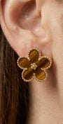 Glory Earrings - Tiger Eye