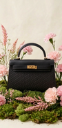 Ritzy Lock Bag - Black