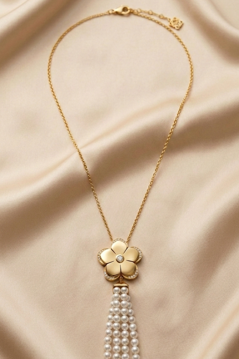 Pearl Lora Long necklace