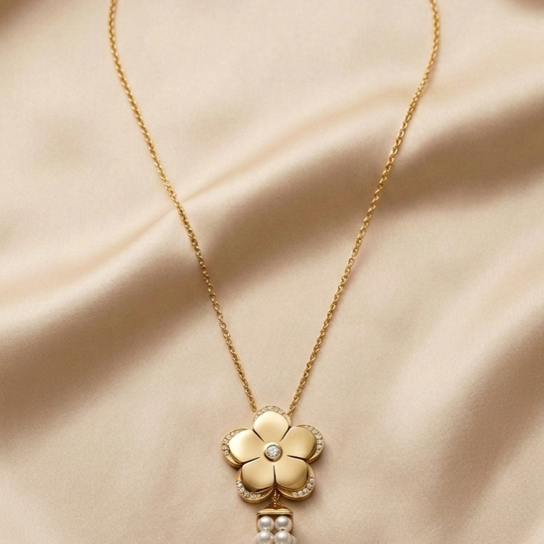 Pearl Lora Long necklace