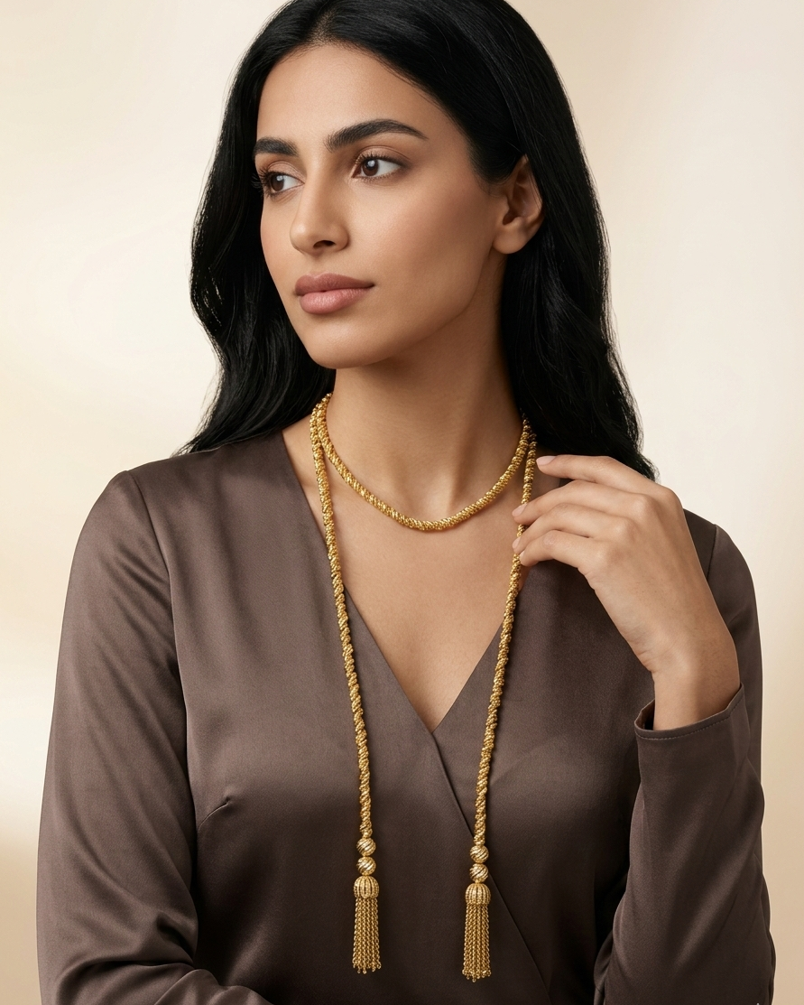 Golden Lulu necklace