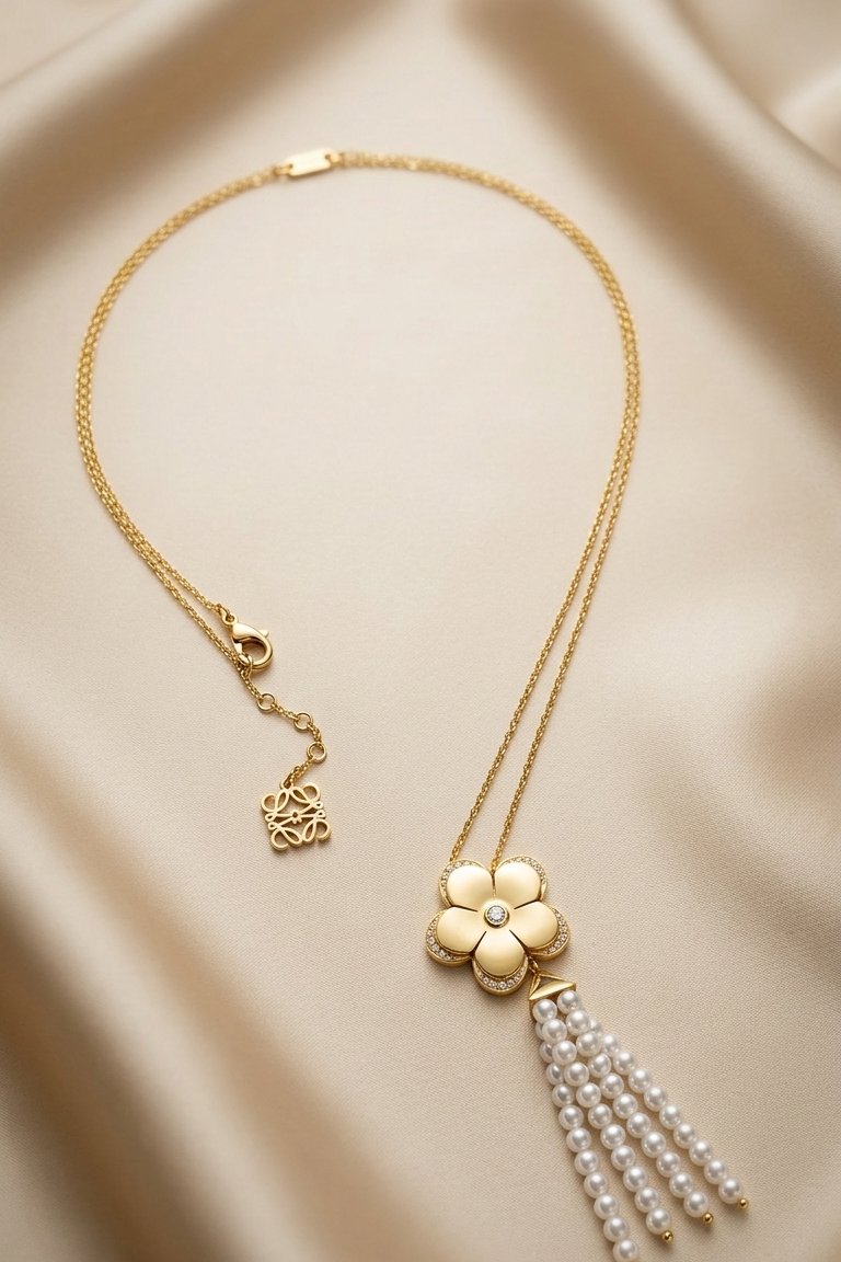 Pearl Lora Long necklace