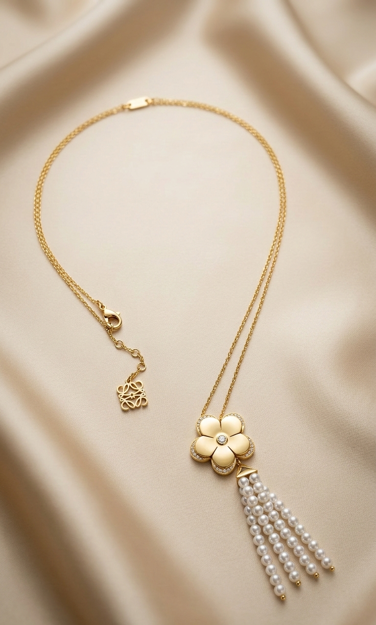 Pearl Lora Long necklace