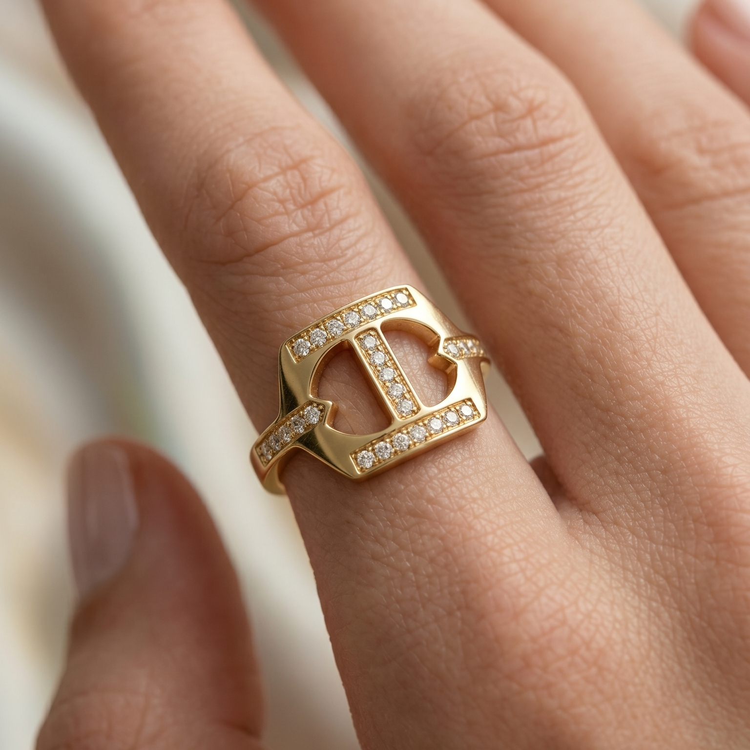 Golden Links -  Ring