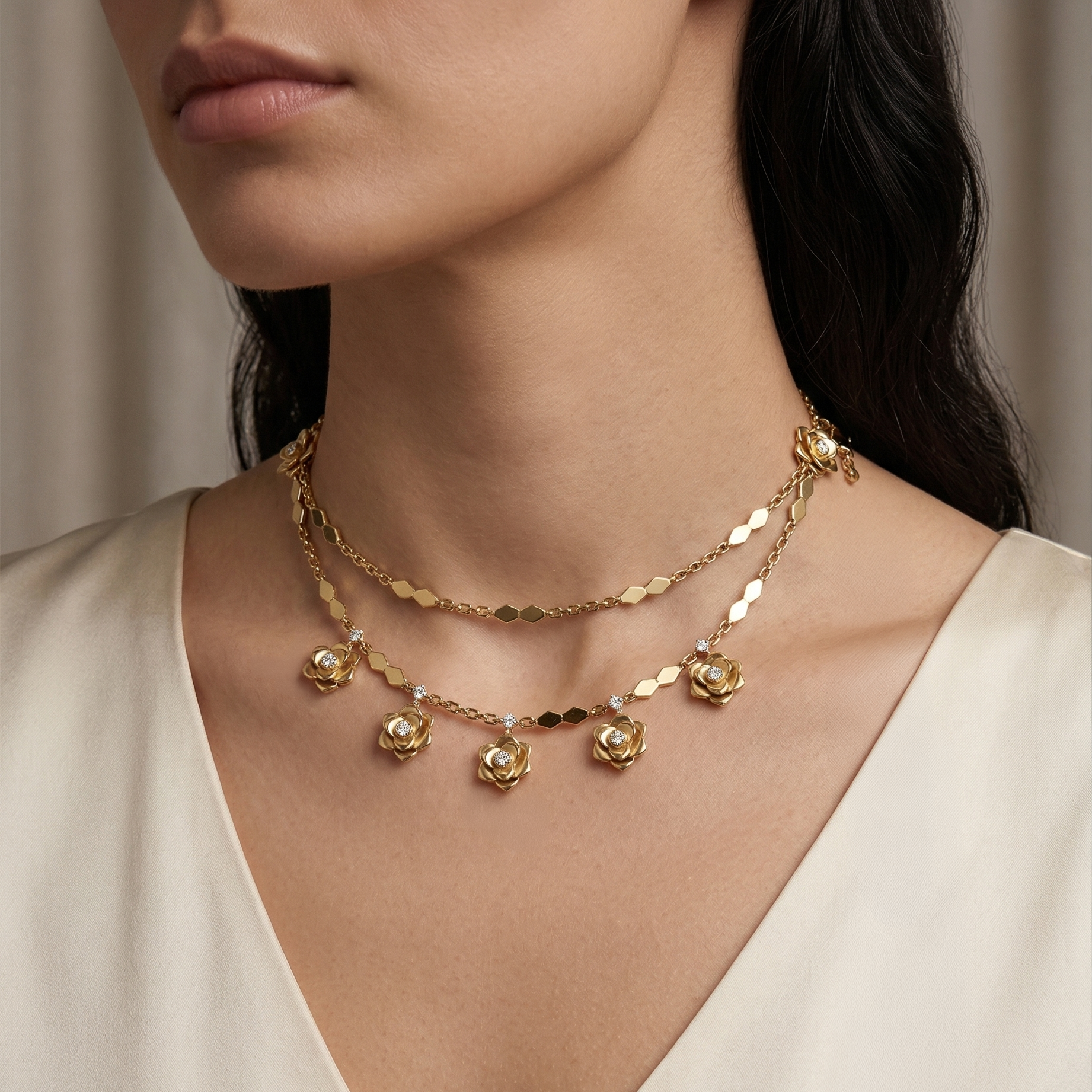 Shahad Double Layer Choker