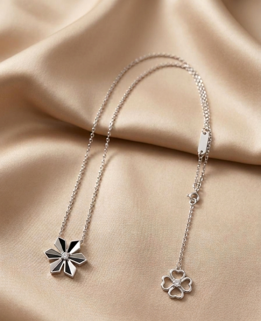 Doré Short Necklace - 925 Silver