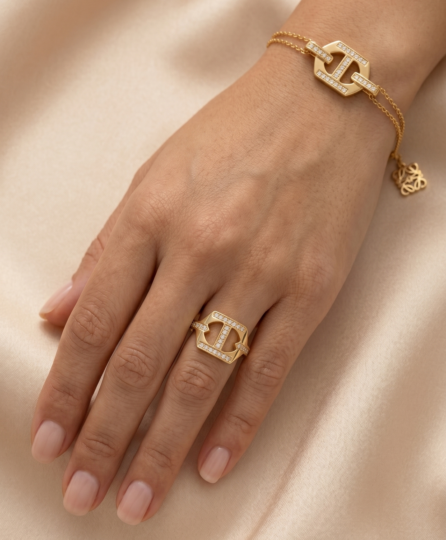 Golden Links - 1 Link Bracelet