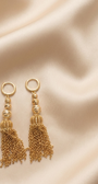 Golden Lulu Long Earrings
