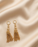 Golden Lulu Long Earrings